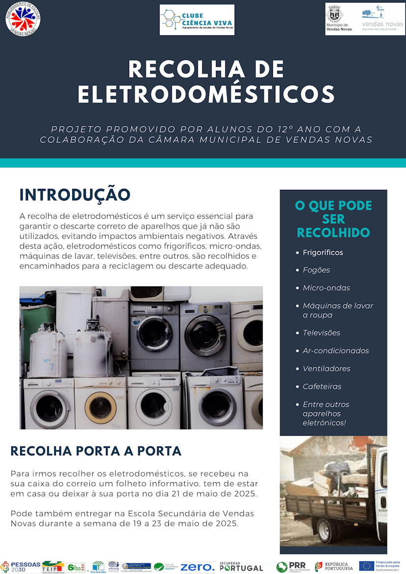 Recolha de eletrodomésticos 1